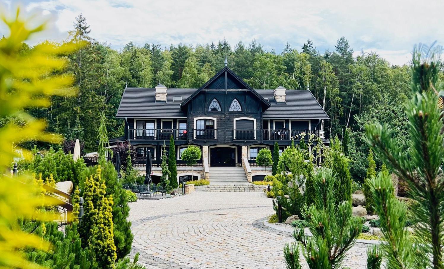 Dolina Wikingow-Apartament Suite Z Tarasem W Ogrodzie, Miejscem W Garazu I Dostepem Do Strefy Wellness シクラルスカ・ポレンバ エクステリア 写真