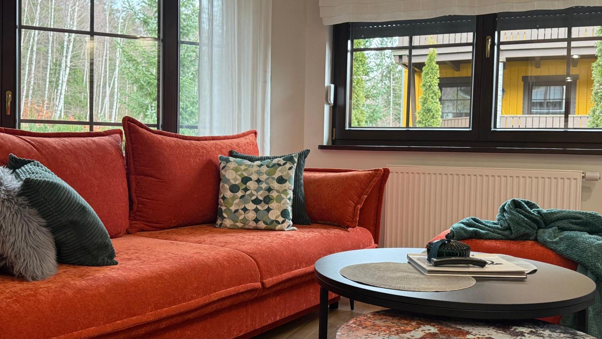 Dolina Wikingow-Apartament Suite Z Tarasem W Ogrodzie, Miejscem W Garazu I Dostepem Do Strefy Wellness シクラルスカ・ポレンバ エクステリア 写真